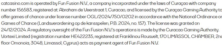 Платежи Cat Casino Латвия